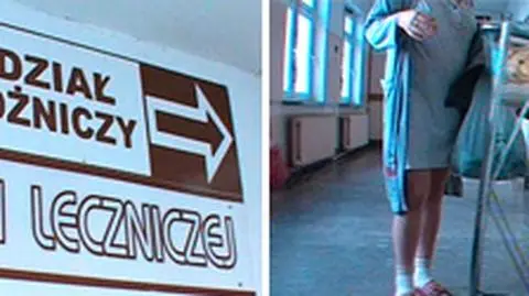 Zlekceważona w szpitalu. "Dziecko wyleciało na podłogę"