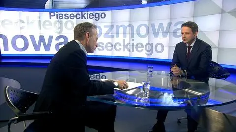 Rafał Trzaskowski w dogrywce "Rozmowy Piaseckiego"
