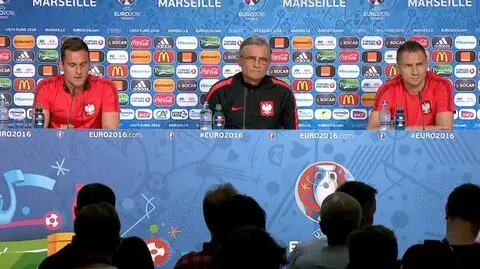 Konferencja kadry przed meczem z Portugalią