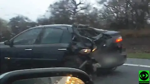 Cztery osoby ranne w wypadku na dk 11