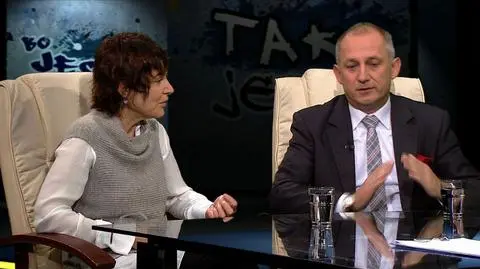 Kazimiera Szczuka i Sławomir Neumann w Tak Jest