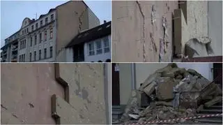 Zniszczenia w Lęborku 