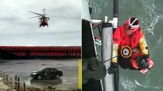 Na miejsce przyleciał helikopter