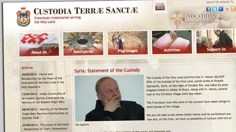 Zakonnicom udało się ukryć, ojciec Jallouf nie zdążył