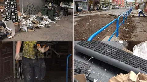 Gdańsk: Ciągle sprzątają po ulewie, chcą pomocy miasta