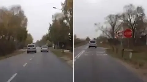 Policyjnym radiowozem wyprzedzał na przejściu dla pieszych i zignorował "stop"