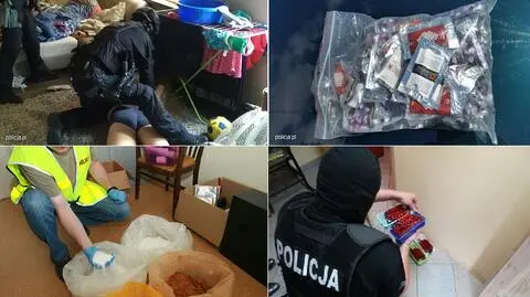 19 osób oskarżonych o produkcję i handel dopalaczami