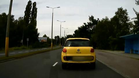 Kierowca próbował doprowadzić do kolizji