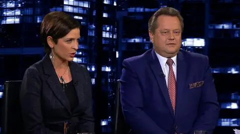 Joanna Mucha i Jarosław Zieliński w "Kropce nad i"