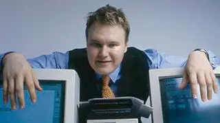 Kim Dotcom w 1996 roku. Wówczas nazywał się Kim Schmitz 