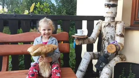 Węsiory: ponad 3-kilogramowy borowik znaleziony lesie