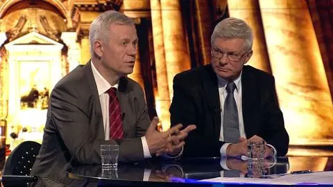 Marek Jurek i Andrzej Celiński w "Faktach po Faktach"