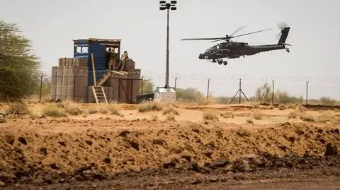 Mali: Apache runął na ziemię, dwóch żołnierzy zginęło