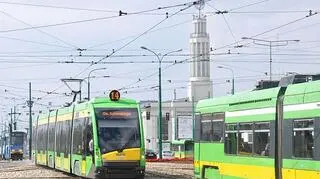 Przez rondo Kaponiera przejeżdżało przed remontem 11 linii tramwajowych