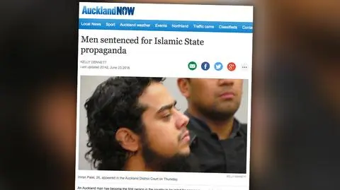 Nowozelandczyk skazany za rozsyłanie nagrań z dżihadystami