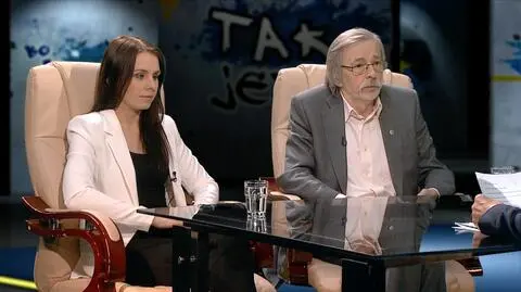 Weronika Zaguła i prof