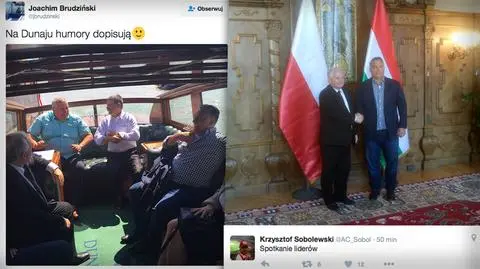 Spotkanie Kaczyński-Orban na Węgrzech