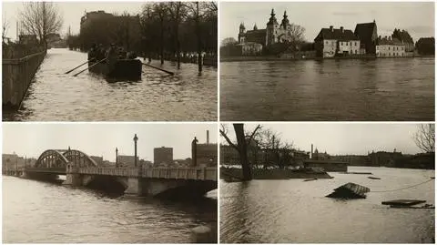 Poznań znajdował się pod wodą w marcu i kwietniu 1924 r.