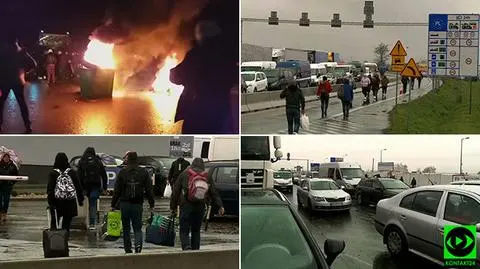 Blokady na przejściach granicznych Polska-Ukraina