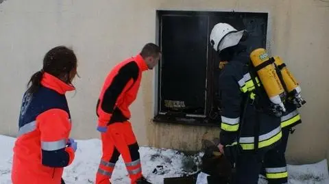 Pożar domu. Dwie osoby nie żyją