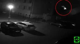 MiG-29 rozbił się pod Pasłękiem. Nagranie z monitoringu