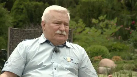 Lech Wałęsa był gościem Jolanty Pieńkowskiej w magazynie "Świat"