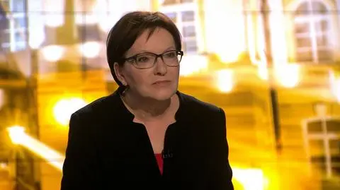Ewa Kopacz była gościem "Faktów po Faktach" 