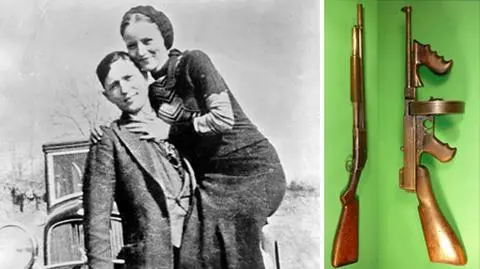 Broń Bonnie i Clyde'a sprzedana za 210 tys. dol.