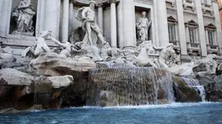 Fontanna di Trevi została niedawno wyremontowana