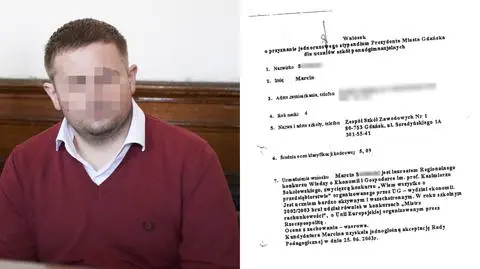 Wzorowy uczeń Marcin P.