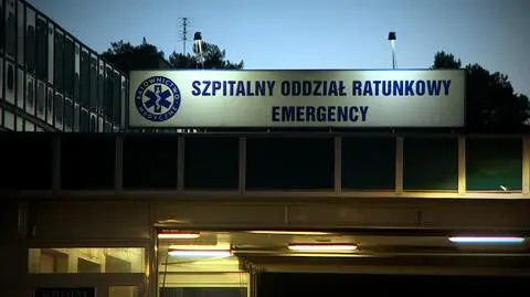 Kobieta trafiła do szpitala w Lesznie 