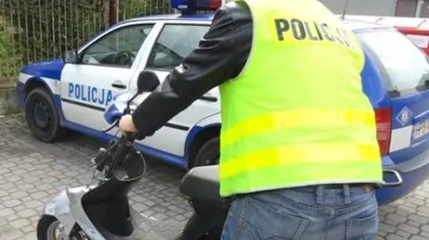 Pijani ukradli skuter i spowodowali kolizję
