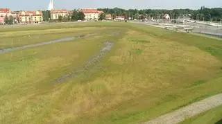 Miała być galeria, jest pole obsiane trawą