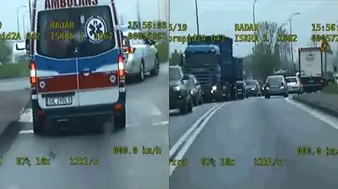 Zabrze. W karetce z pacjentem z zawalem serca zepsuł się alarm