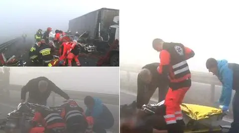 "Kolejne karetki zwoziły nam rannych"