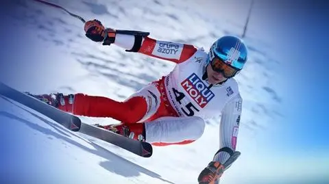 Najlepszy polski narciarz alpejski trenuje za granicą