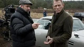 Sam Mendes i Daniel Craig na planie "Skyfall"