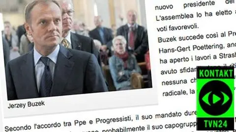 Buzek, czyli Tusk