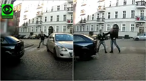 Policja szuka agresywnego kierowcy