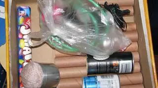 20-latek konstruował bomby i sprawdzał ich działanie w odludnych miejscach (Policja Opole)