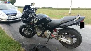 25-latek jechał hondą 