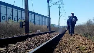30- latek zginął na torach