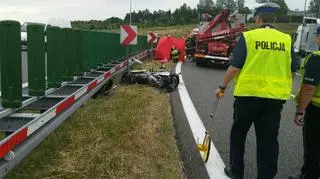 34-letni motocyklista zginął w Bielsku-Białej