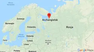 350-tysięczny Archangielsk jest położony w północnej części europejskiej Rosji 