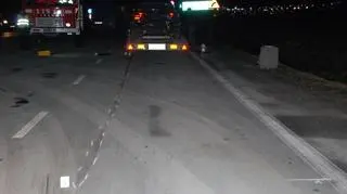 37-letni obywatel Ukrainy, kierowca transportera, był trzeźwy