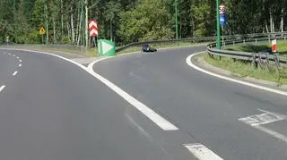 44-letni motocyklista zginął w Dąbrowie Górniczej