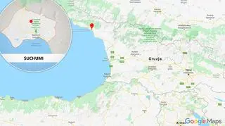 62-tysięczne Suchumi jest stolicą separatystycznej Abchazji 