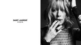65-letnia Kim Gordon w reklamie Saint Laurent