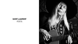 71-letnia Joni Mitchell w reklamie Saint Laurent