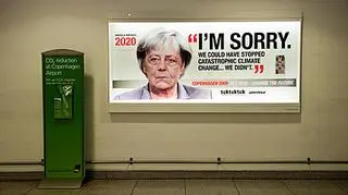 A tak będzie wyglądała Angela Merkel/ Fot. greenpeace